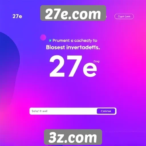 Experiência do usuário e interface do 27e.com